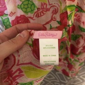 Delta zeta Lilly Pulitzer scarf